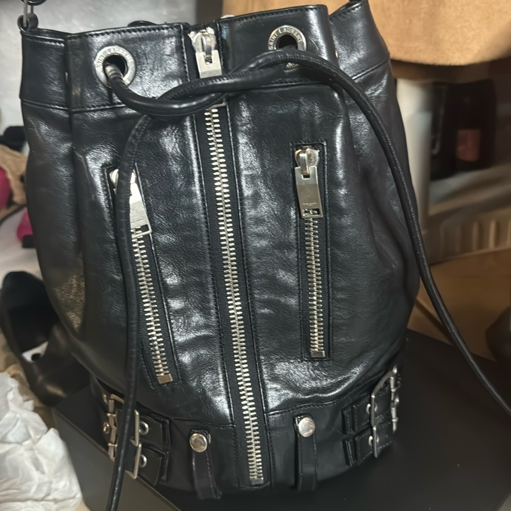 YSL rider bucket bag